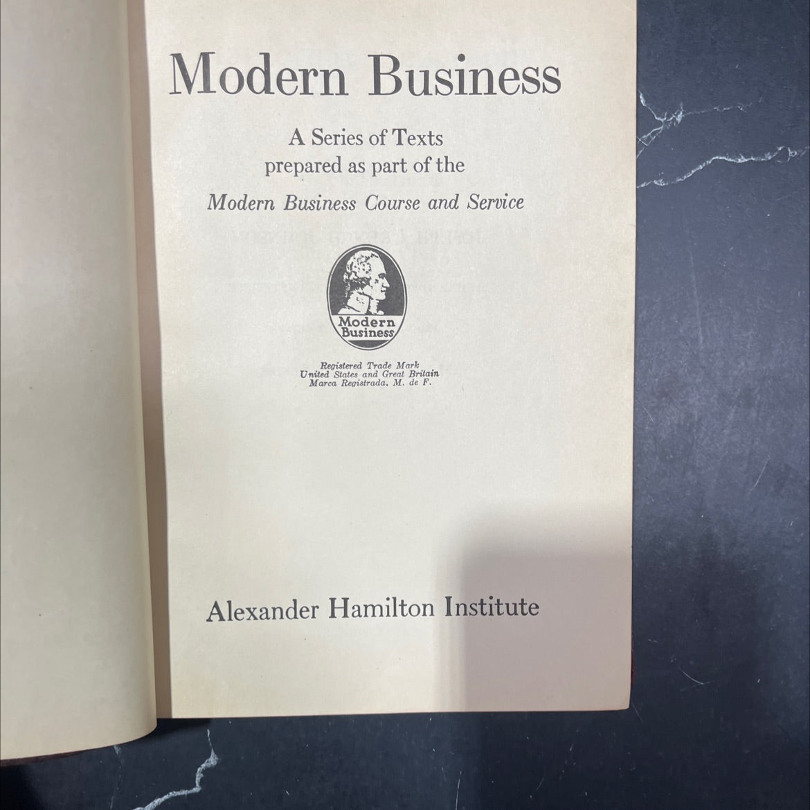 modern business a series of texts prepared as part of the modern business course and service book, by r. o. eastm, 1909 image 2