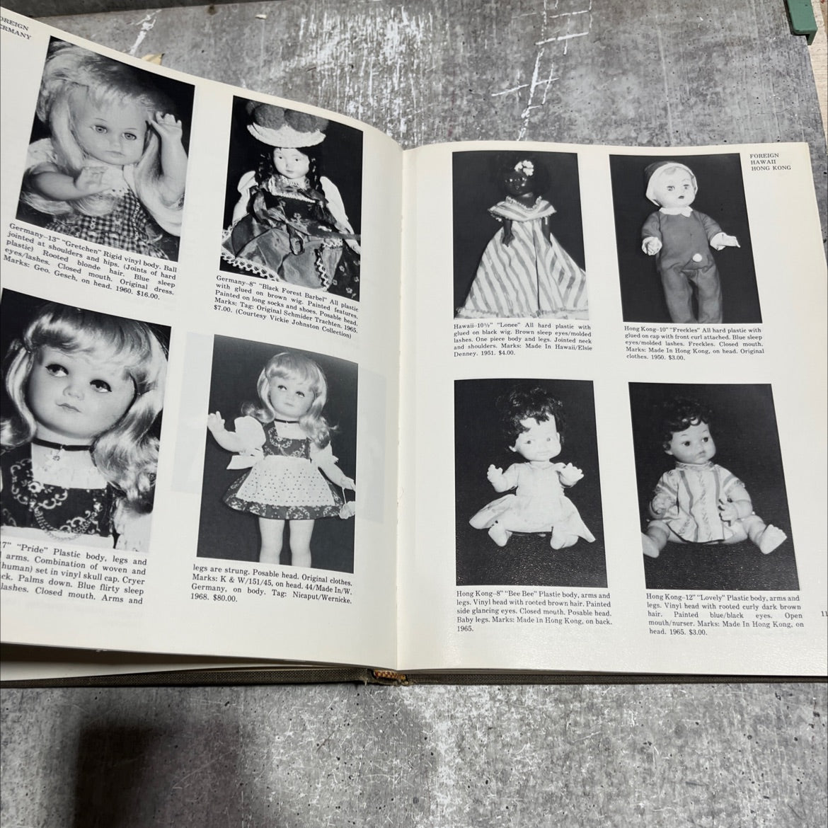 modern collector's dolls book, by Patricia R. Smith, 1973 Hardcover image 4
