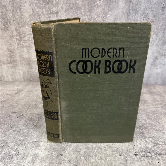 modern cook book book, by k.camille den dooven, 1939 Hardcover, Vintage image 1