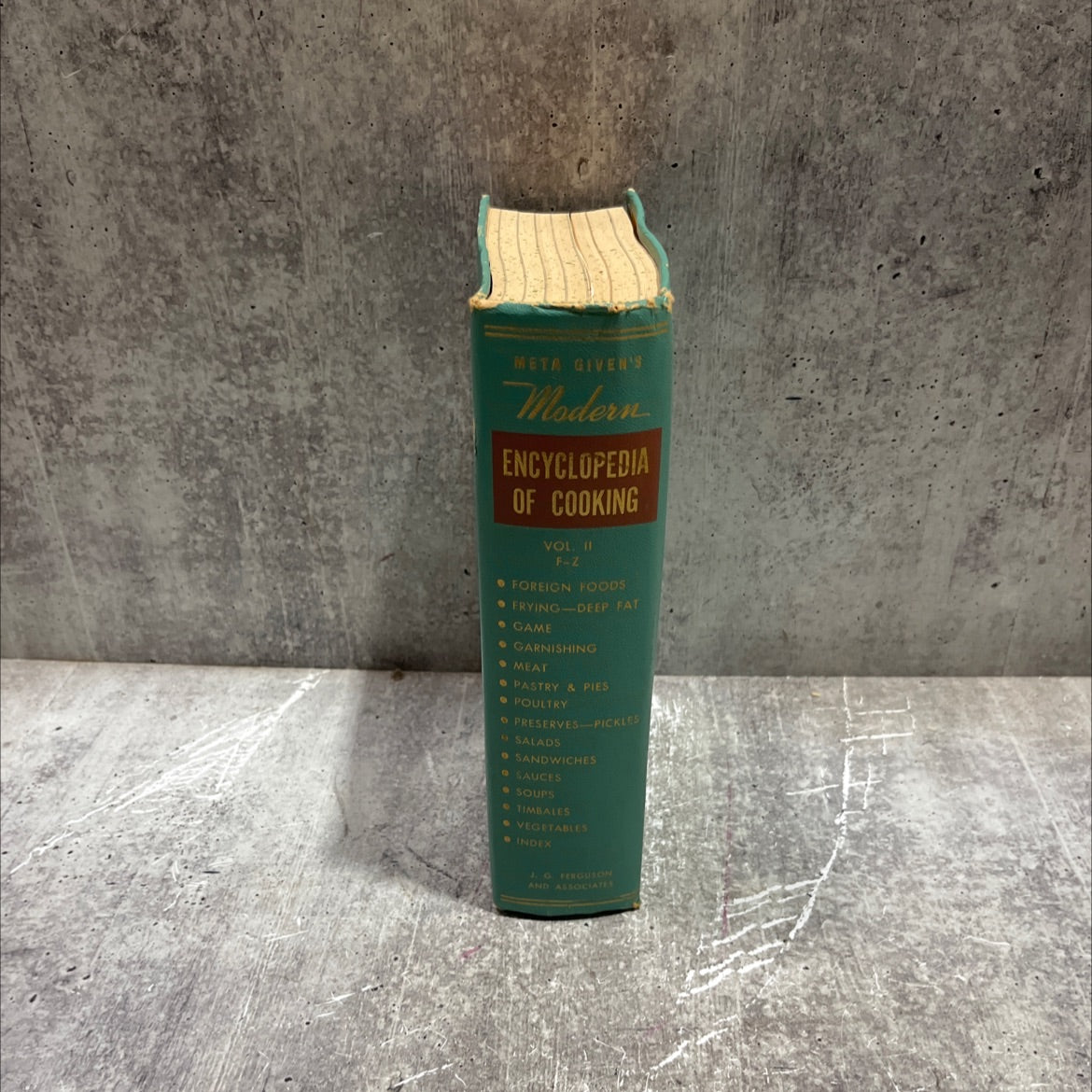 modern encyclopedia of cooking book, by Meta Given, 1955 Hardcover image 4