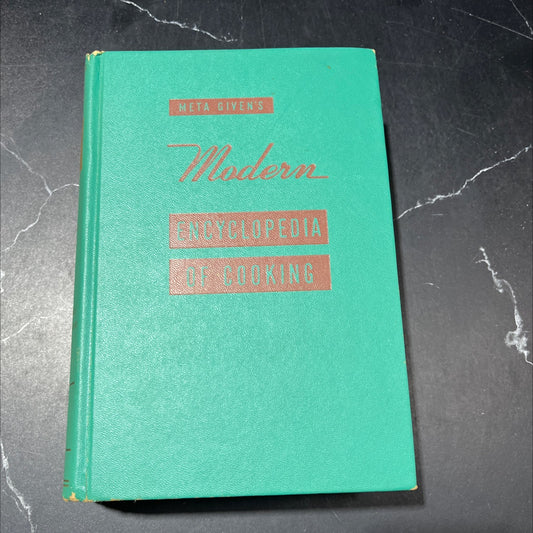 modern encyclopedia of cooking book, by Meta Given, 1959 Hardcover image 1