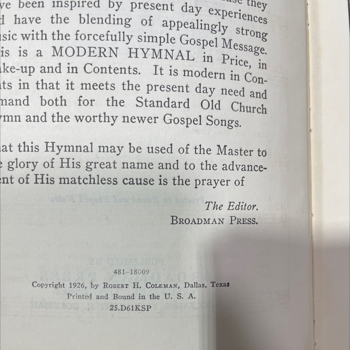 modern hymnal standard hymns and gospel songs new and old for general use in all church services book, by robert h. image 3