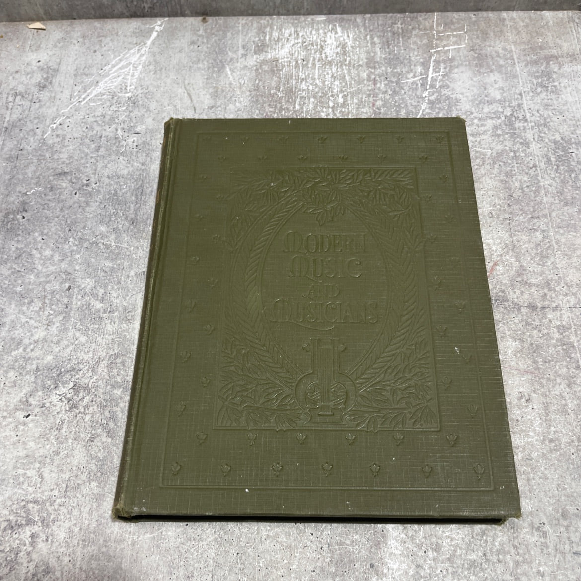 modern music and musicians for vocalists book, by louis c. elson, 1918 Hardcover image 1