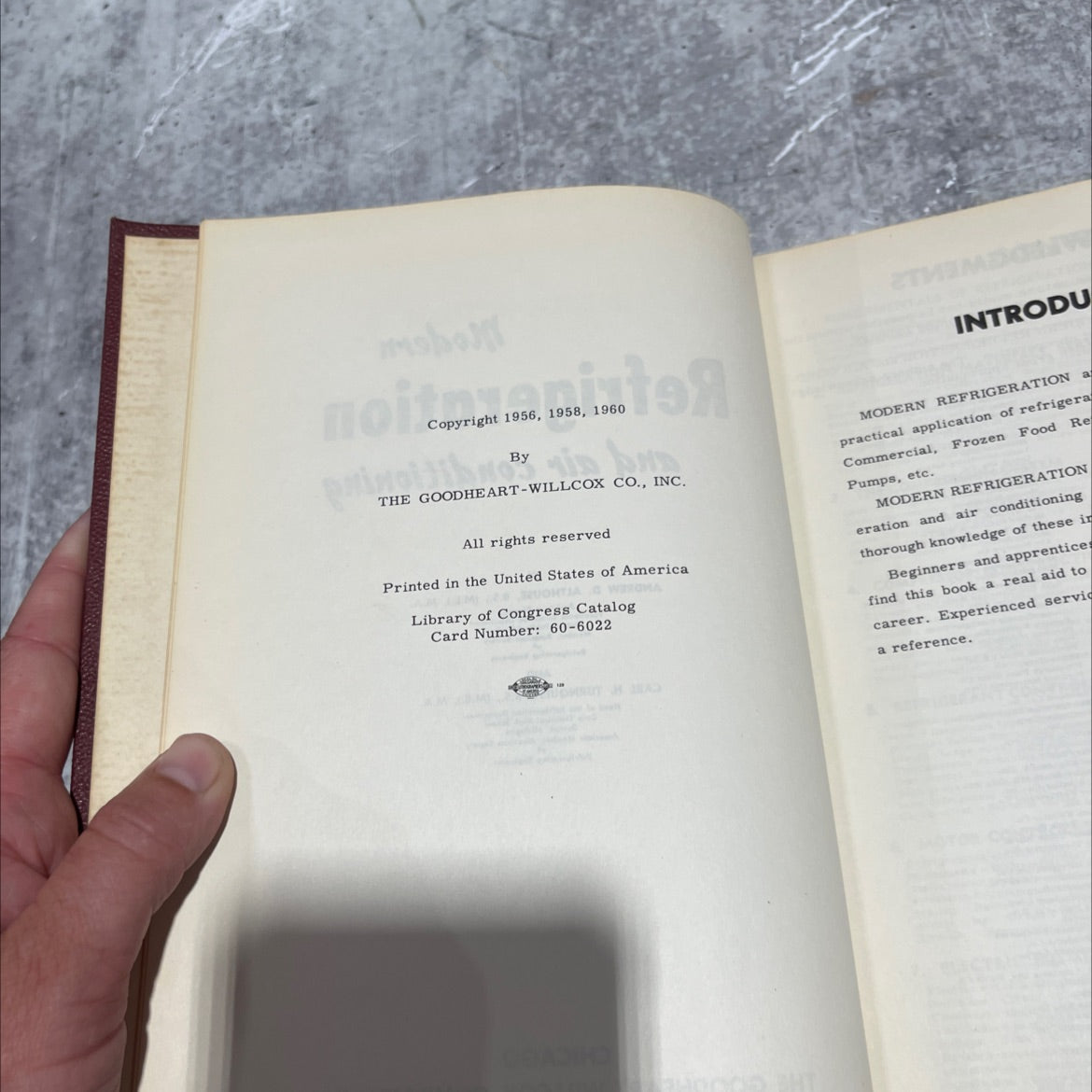 modern refrigeration and air conditioning book, by andrew d. althouse, carl h. turnquist, 1960 Hardcover image 3