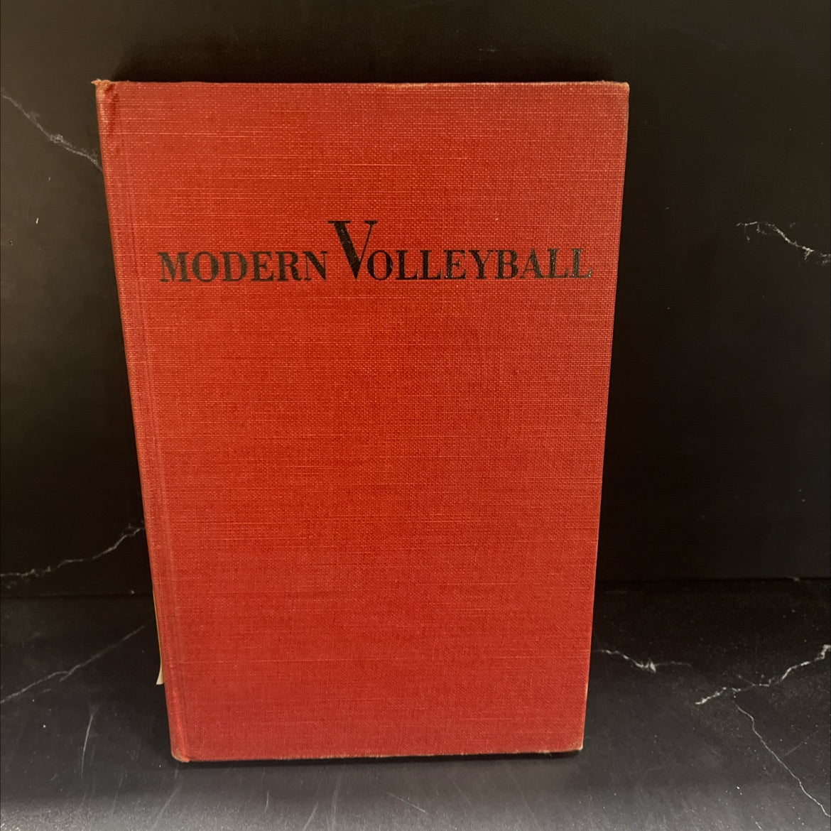 modern volleyball book, by curtis ray emery, 1953 Hardcover image 1