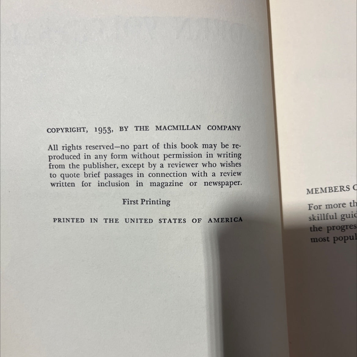 modern volleyball book, by curtis ray emery, 1953 Hardcover image 3