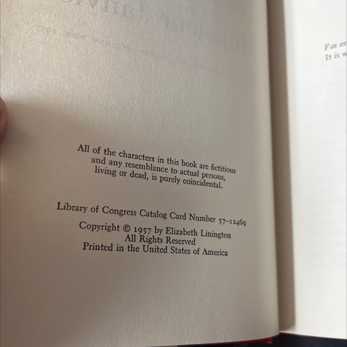monsieur janvier book, by elizabeth linington, 1957 Hardcover image 3