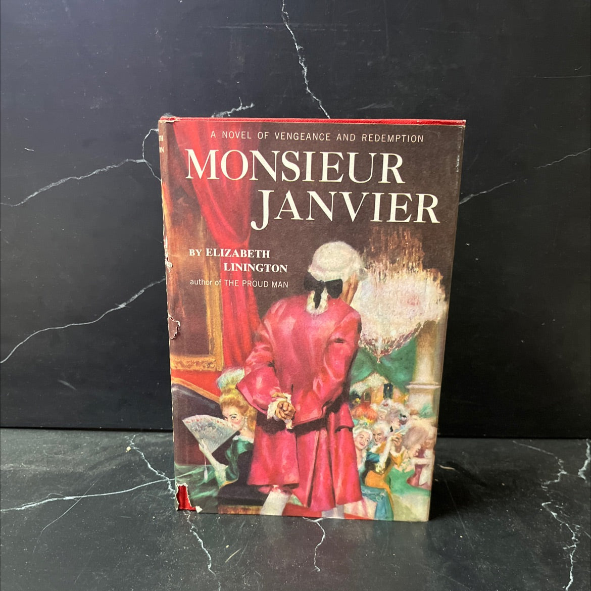 monsieur janvier book, by elizabeth linington, 1957 Hardcover image 1