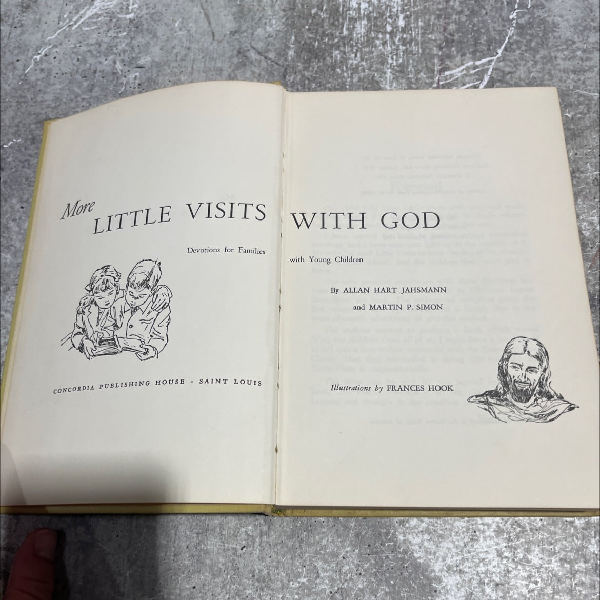 more little visits with god devotions for families with young children book, by allan hart jahsmann, martin p. simon, image 2