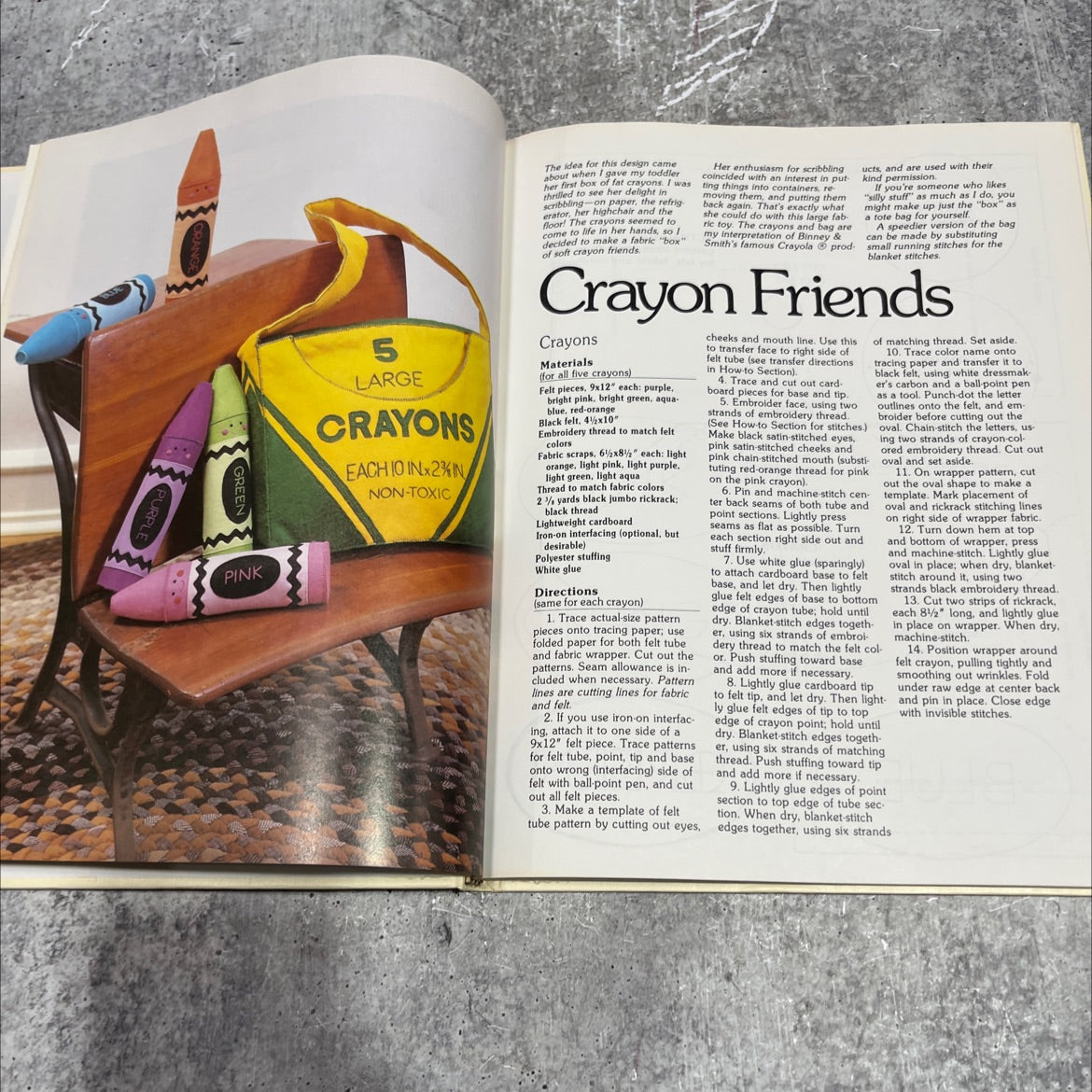 more scrap saver's stitchery book, by sandra lounsbury foose, 1981 Hardcover image 4