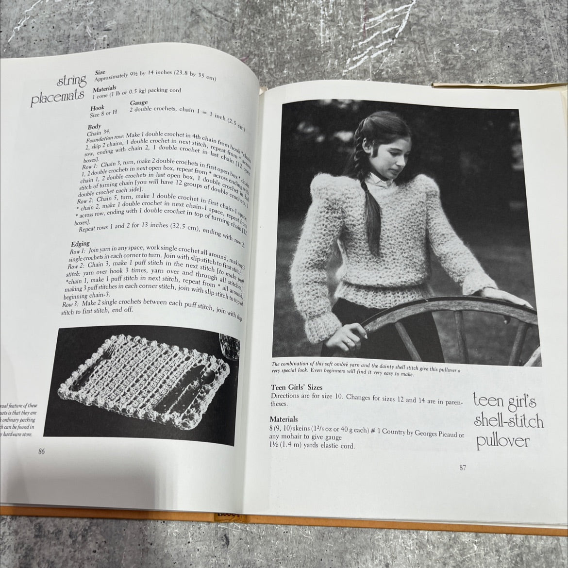 more weekend crochet projects book, by margaret hubert, dorothy gusick, 1983 Hardcover image 4