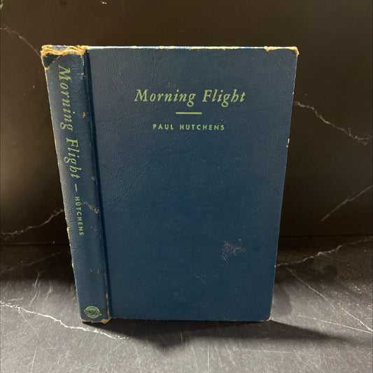 morning flight book, by paul hutchens, 1945 Hardcover image 1
