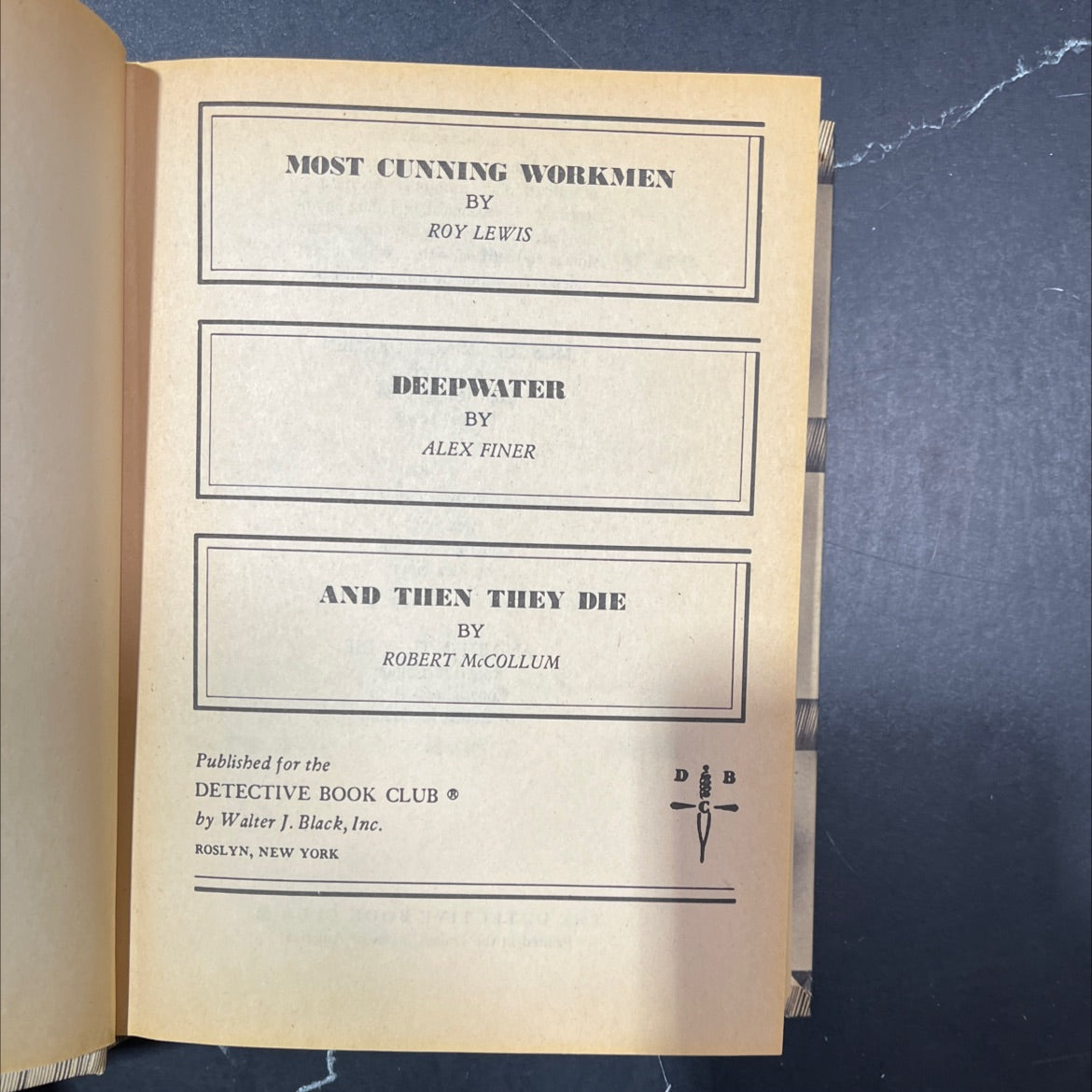 most cunning workmen book, by roy lewis, 1984 Hardcover image 2