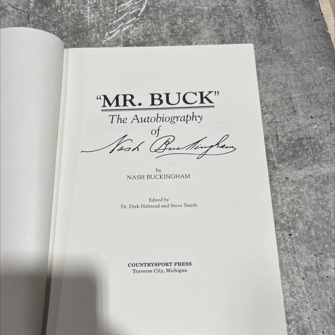 mr. buck book, by nash buckingham, 1990 Hardcover image 2