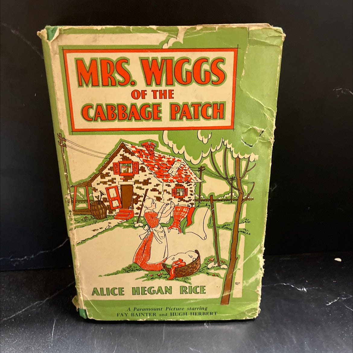 mrs. wiggs of the cabbage patch book, by alice hegan rice, 1928 Hardcover image 1