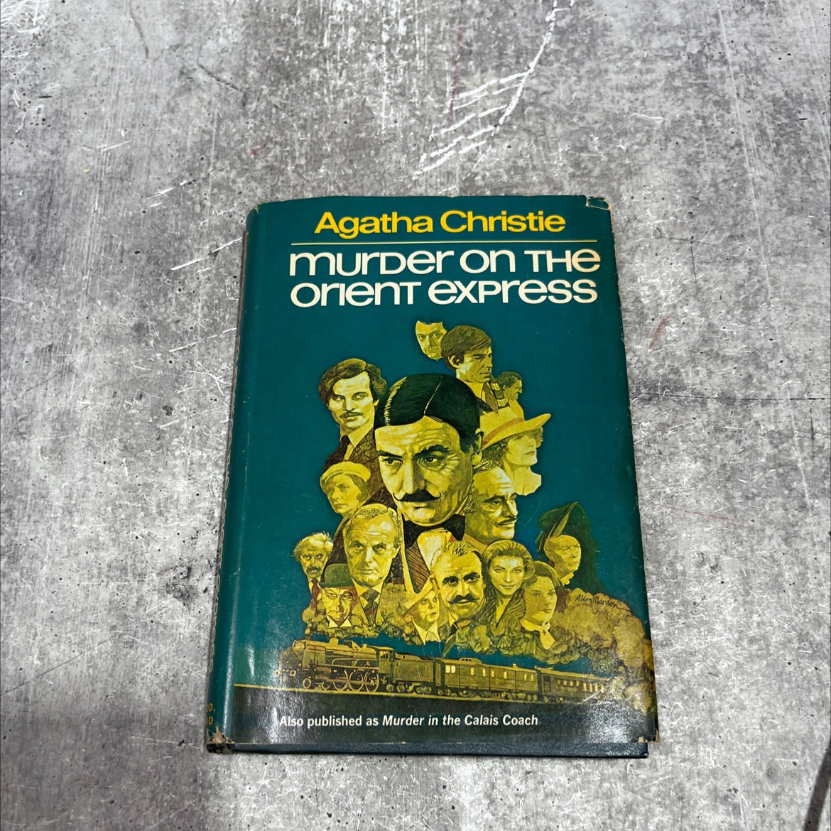 murder on the orient express book, by Agatha Christie, 1960 Hardcover image 1