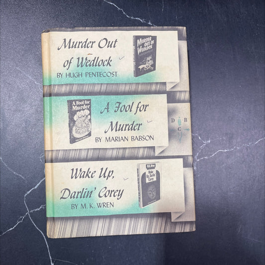 murder out of wedlock book, by hugh pentecost, 1983 Hardcover image 1