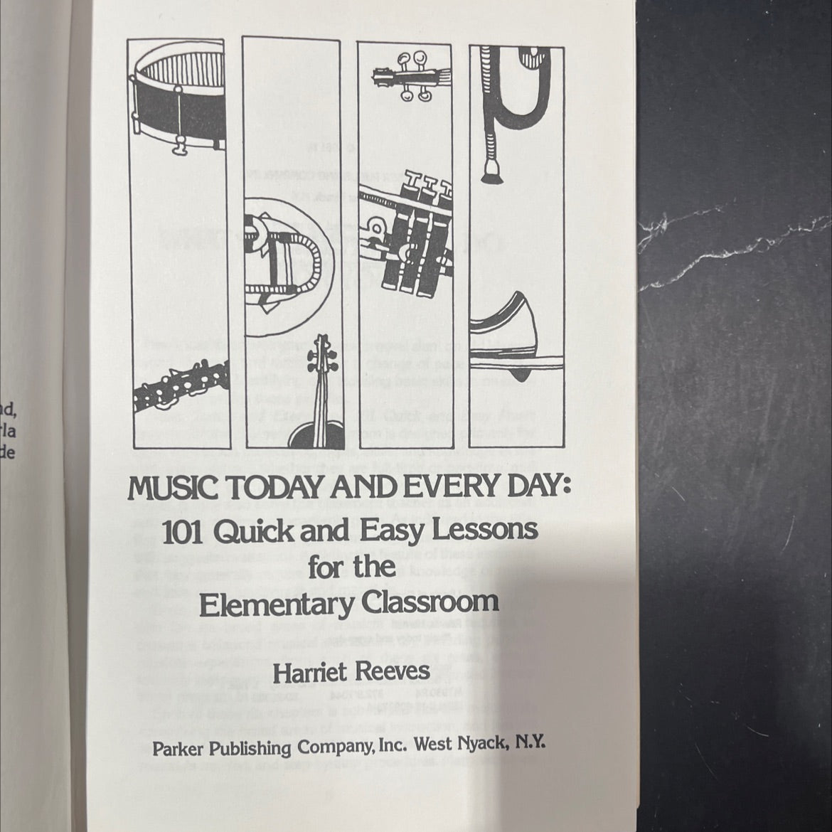 music today and every day: 101 quick and easy lessons for the elementary classroom book, by harriet reeves, 1981 image 2