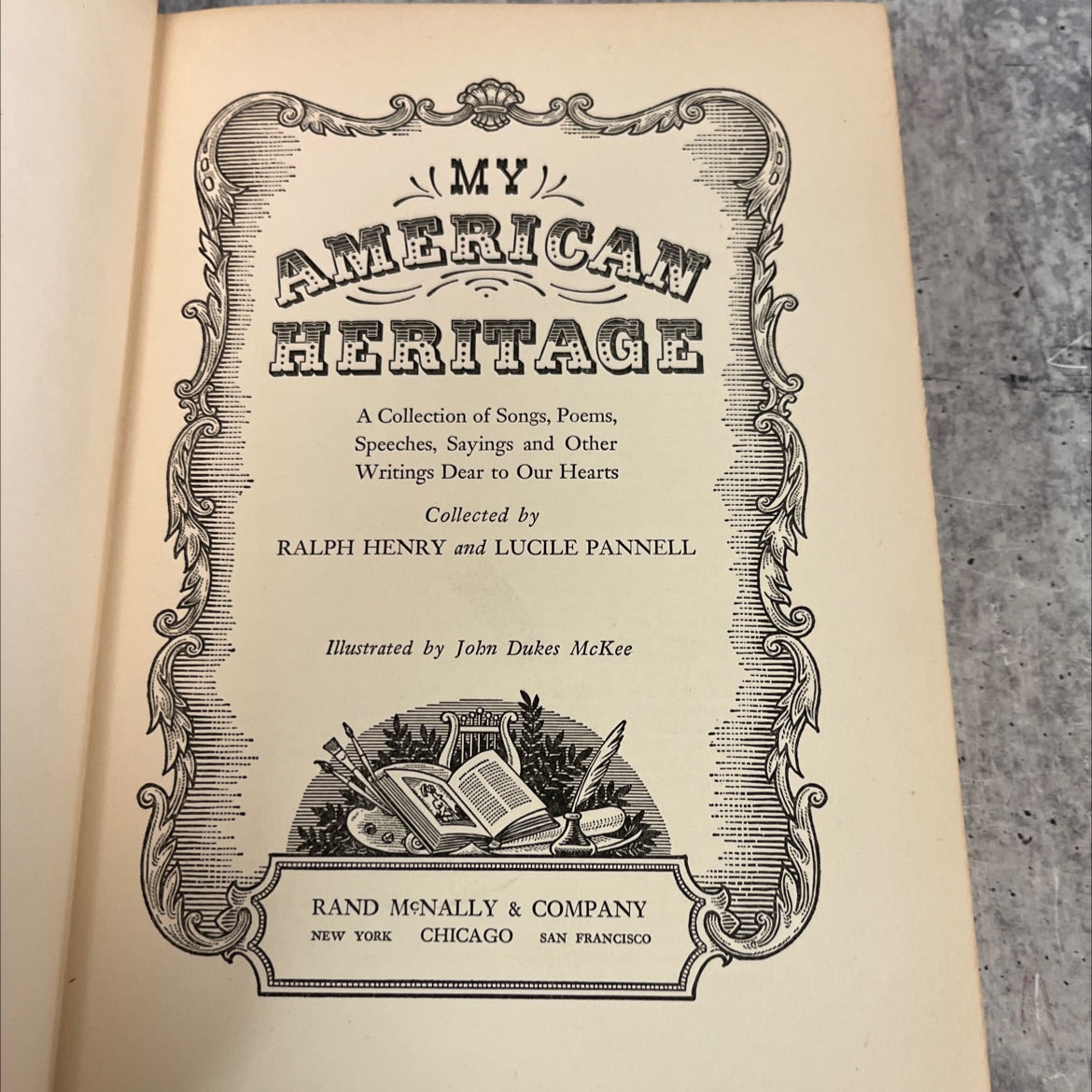 my american heritage a collection of songs, poems, speeches, sayings and other writings dear to our hearts book, by image 2