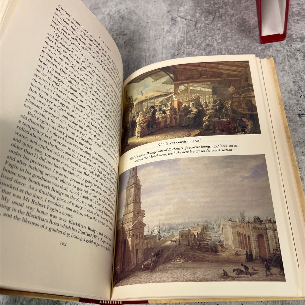 my early times book, by charles dickens, 1988 Hardcover image 4