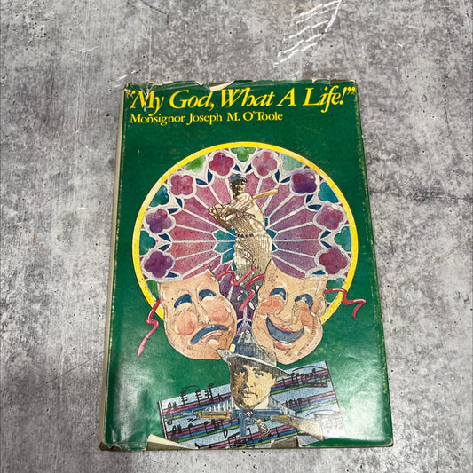 SIGNED my god, what a life! book, by monsignor joseph m. otoole, 1981 Hardcover, Vintage image 1