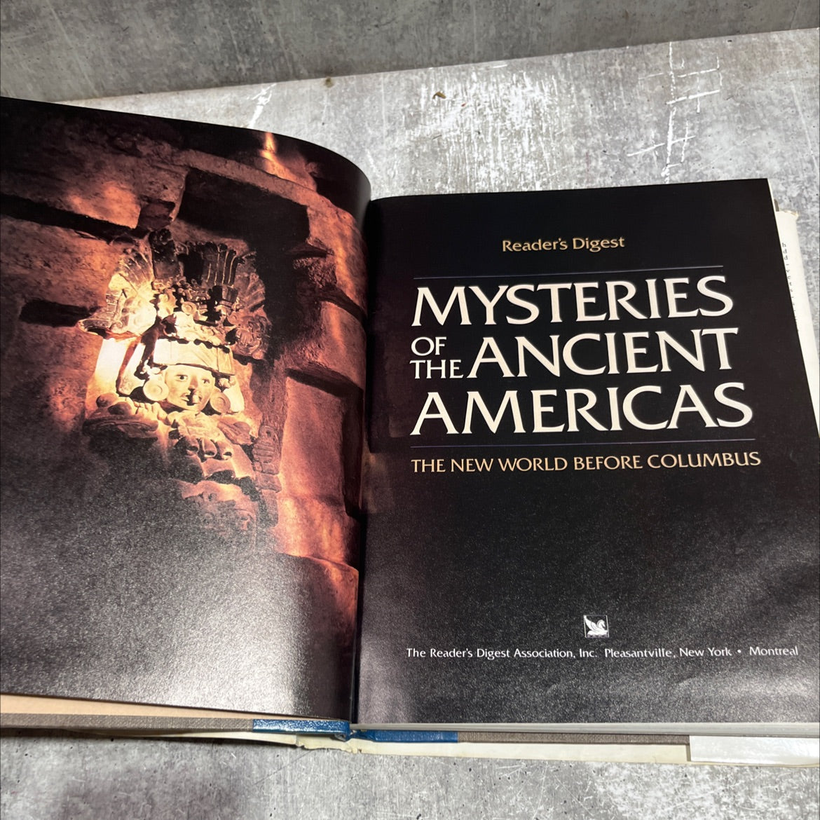 mysteries of the ancient americas book, by Reader's Digest Association, 1986 Hardcover image 2