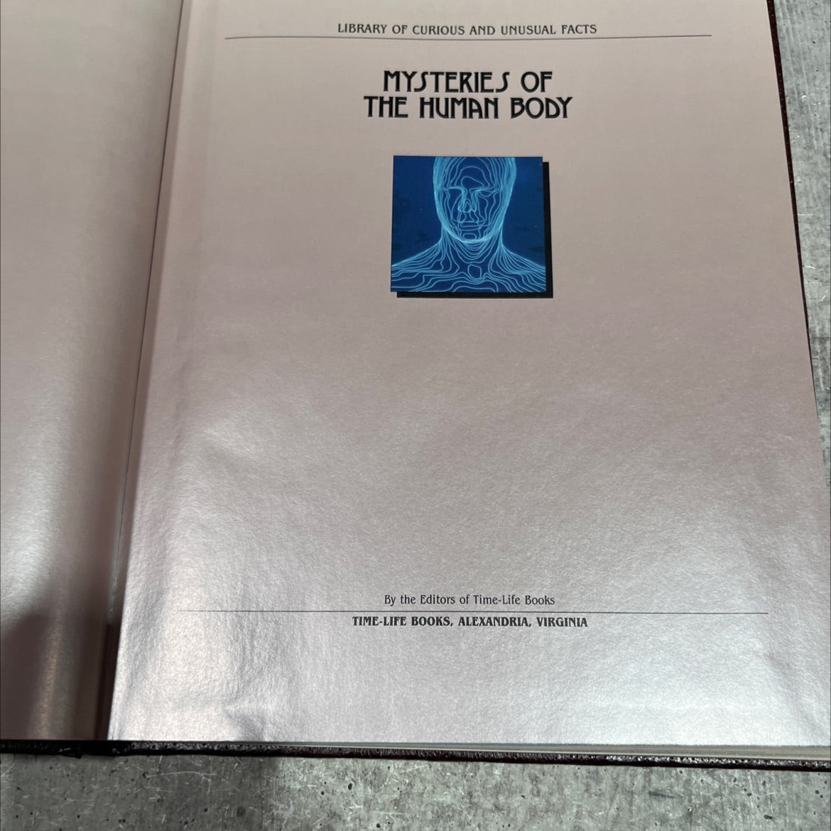 mysteries of the human body book, by editors of time-life books, 1970 Hardcover image 3