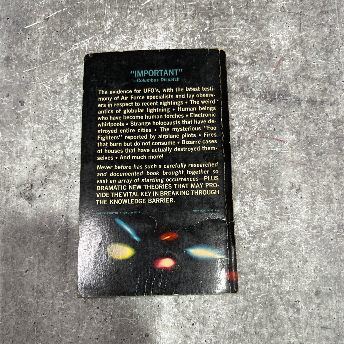 mysterious fires and lights book, by vincent h. gaddis, 1967 Paperback image 4