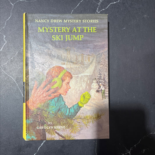 mystery at the ski jump book, by carolyn keene, 1971 Hardcover image 1
