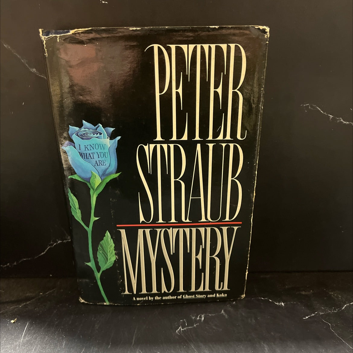 mystery book, by peter straub, 1990 Hardcover image 1