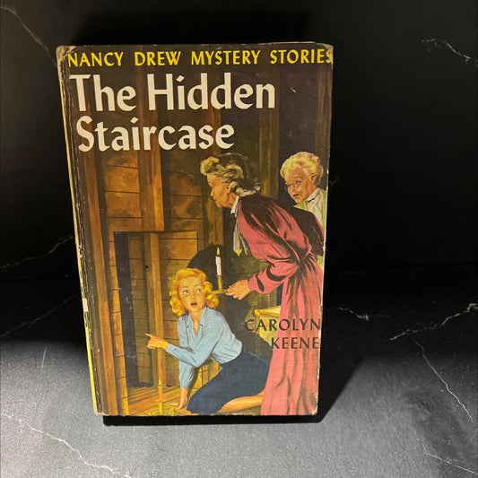 nancy drew mystery stories the hidden staircase book, by carolyn keene, 1959 Hardcover image 1