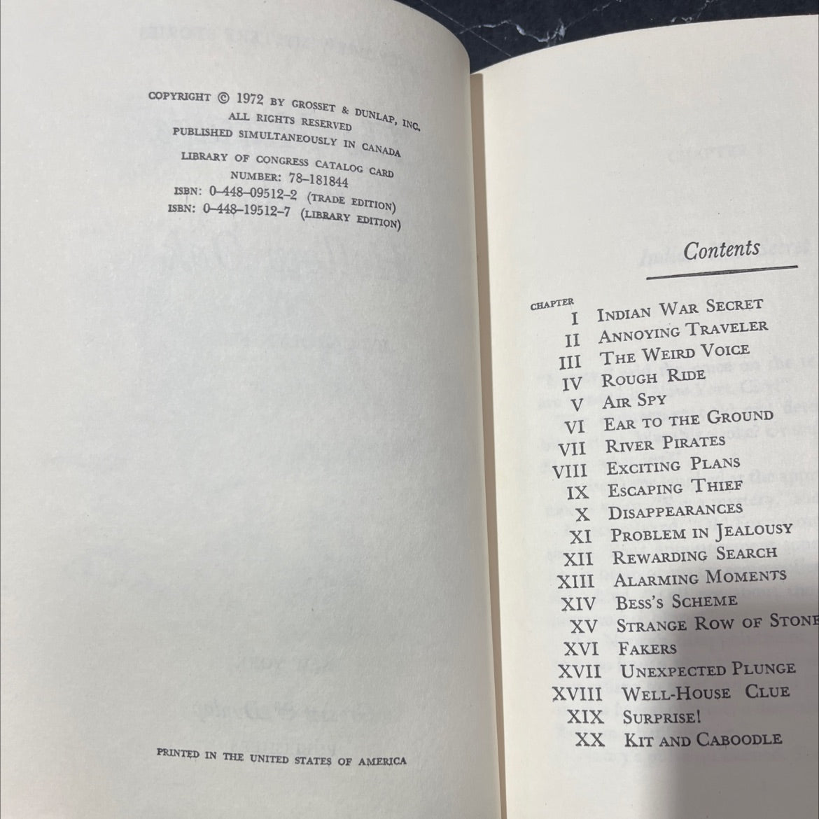 nancy drew mystery stories the message in the hollow oak book, by carolyn keene, 1972 Hardcover image 3