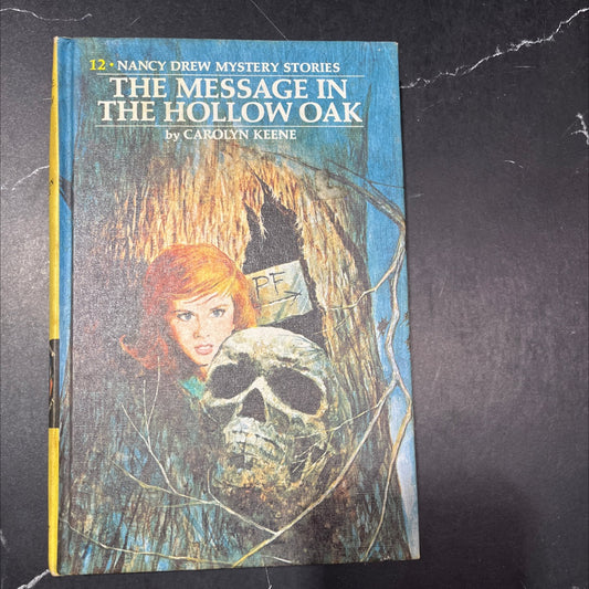 nancy drew mystery stories the message in the hollow oak book, by carolyn keene, 1972 Hardcover image 1