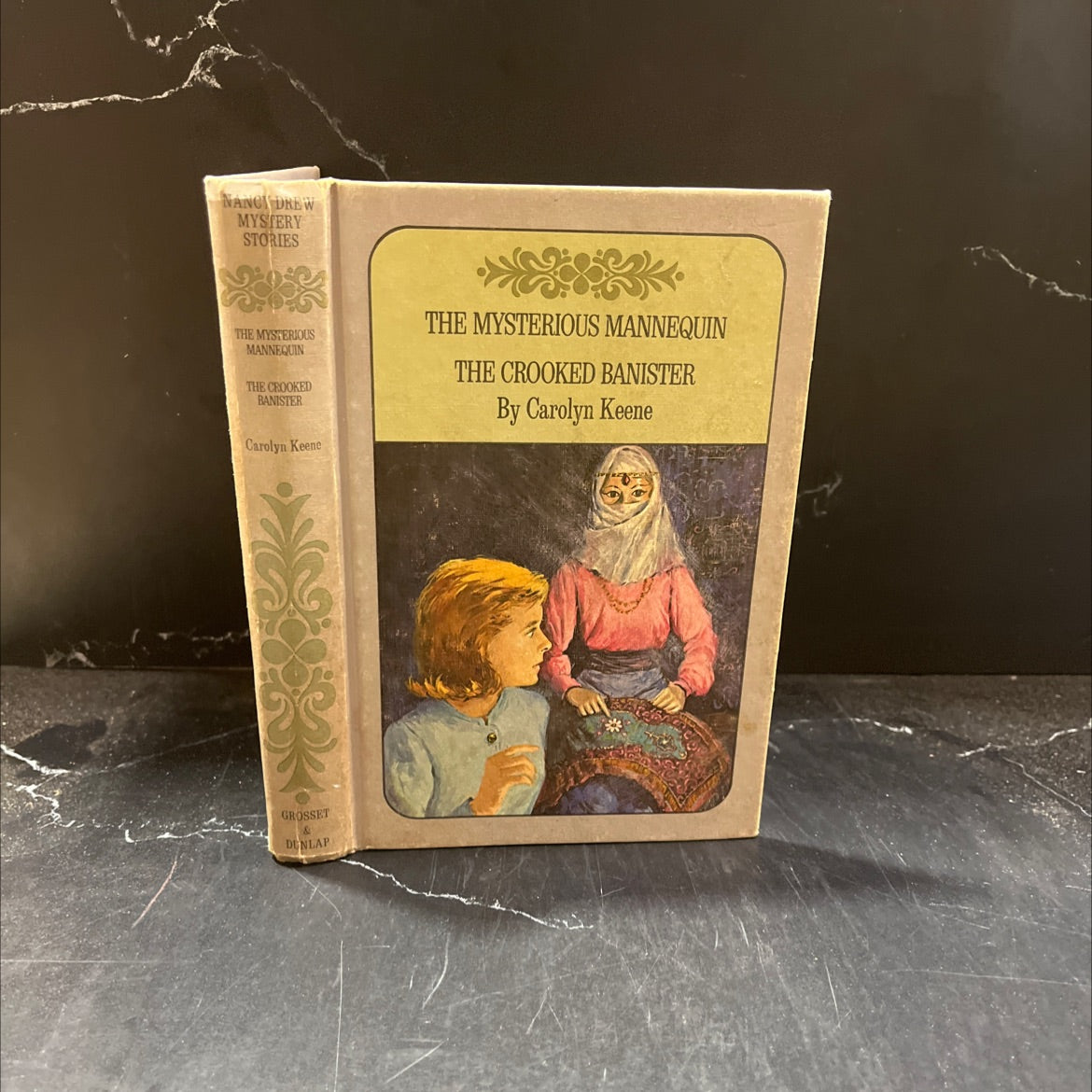 nancy drew mystery stories the mysterious mannequin book, by carolyn keene, 1970 Hardcover image 1