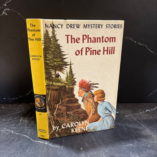 nancy drew mystery stories the phantom of pine hill book, by carolyn keene, 1965 Hardcover image 1