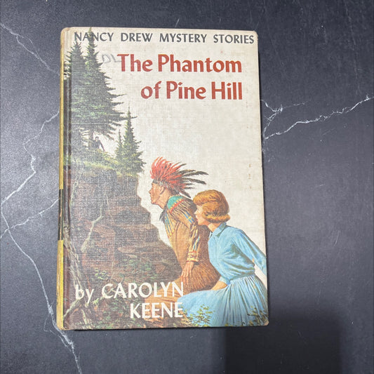 nancy drew mystery stories the phantom of pine hill book, by carolyn keene, 1965 Hardcover image 1