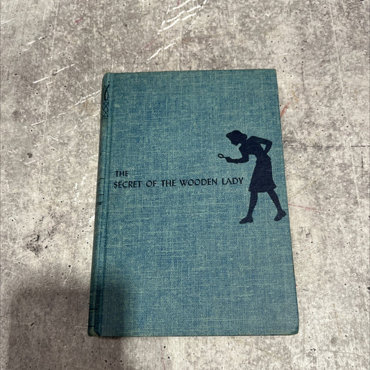 nancy drew mystery stories the secret of the wooden lady book, by carolyn keene, 1950 Hardcover image 1