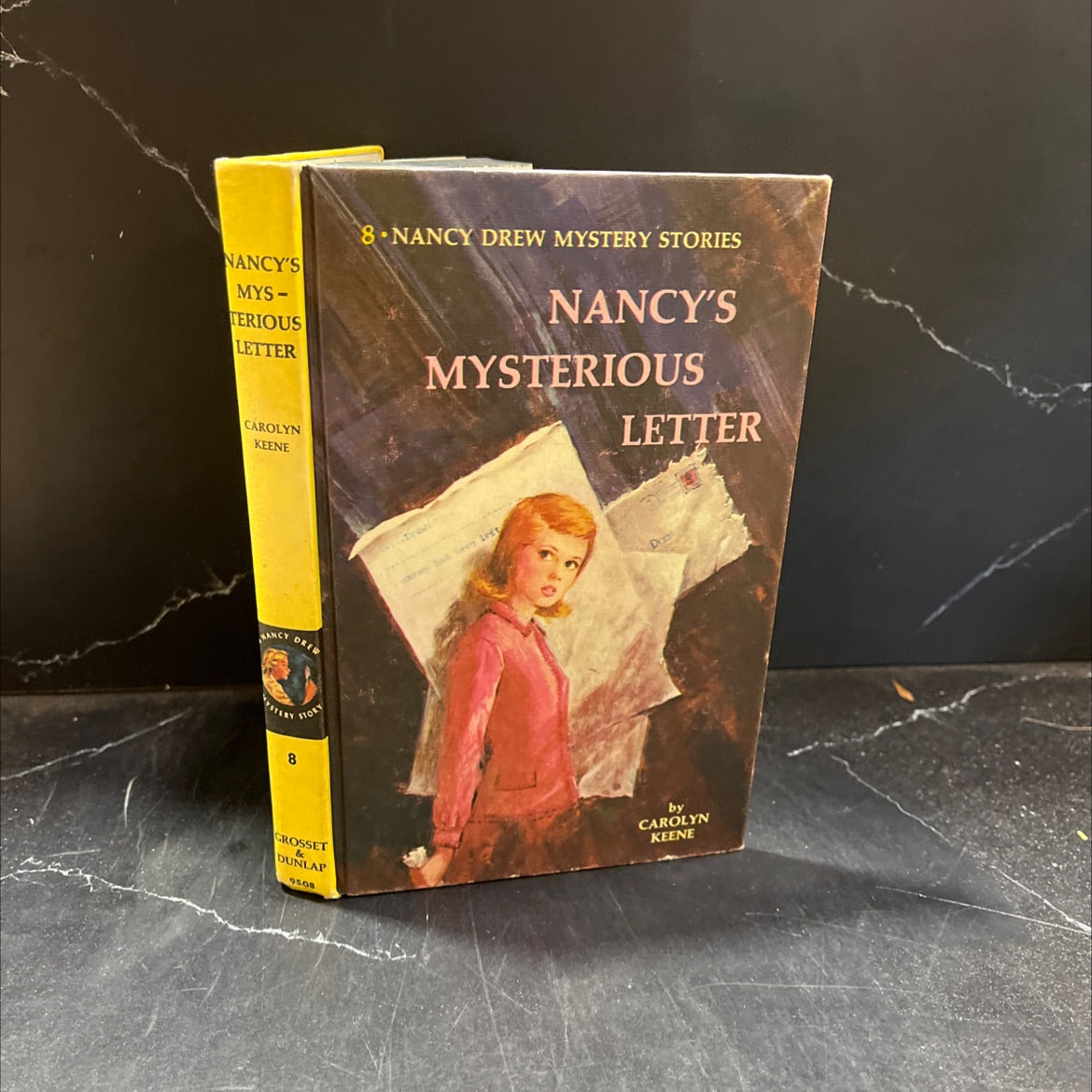 nancy's mysterious letter book, by carolyn keene, 1968 Hardcover image 1