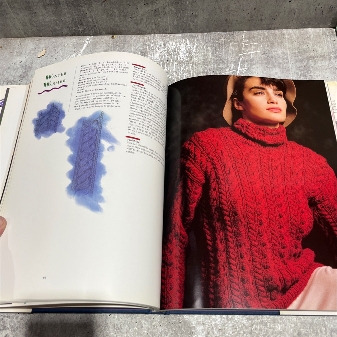 nancy vale's knitwear book, by Nancy Vale, 1987 Hardcover image 4
