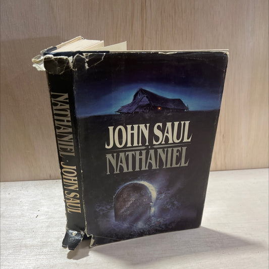 nathaniel book, by John Saul, 1984 Hardcover, Vintage image 1