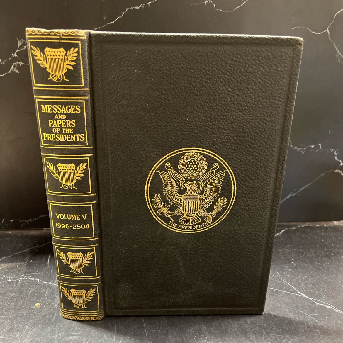 national literature and art book, by James D. Richardson, 1897 Leather image 1