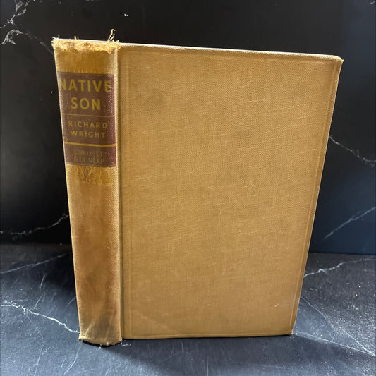 native son book, by Richard Wright, 1940 Hardcover image 1