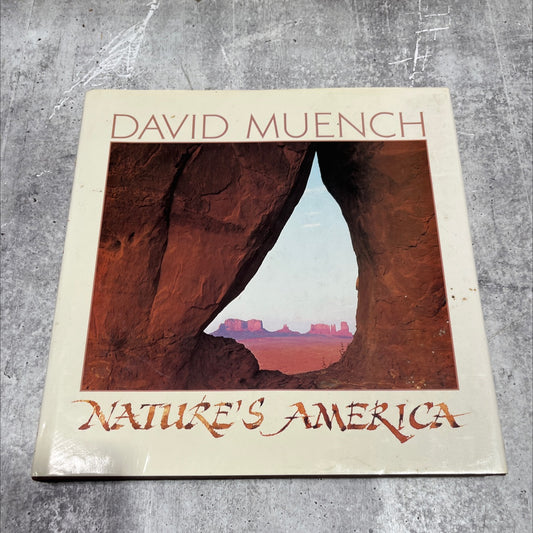 nature's america book, by david muench, 1984 Hardcover image 1