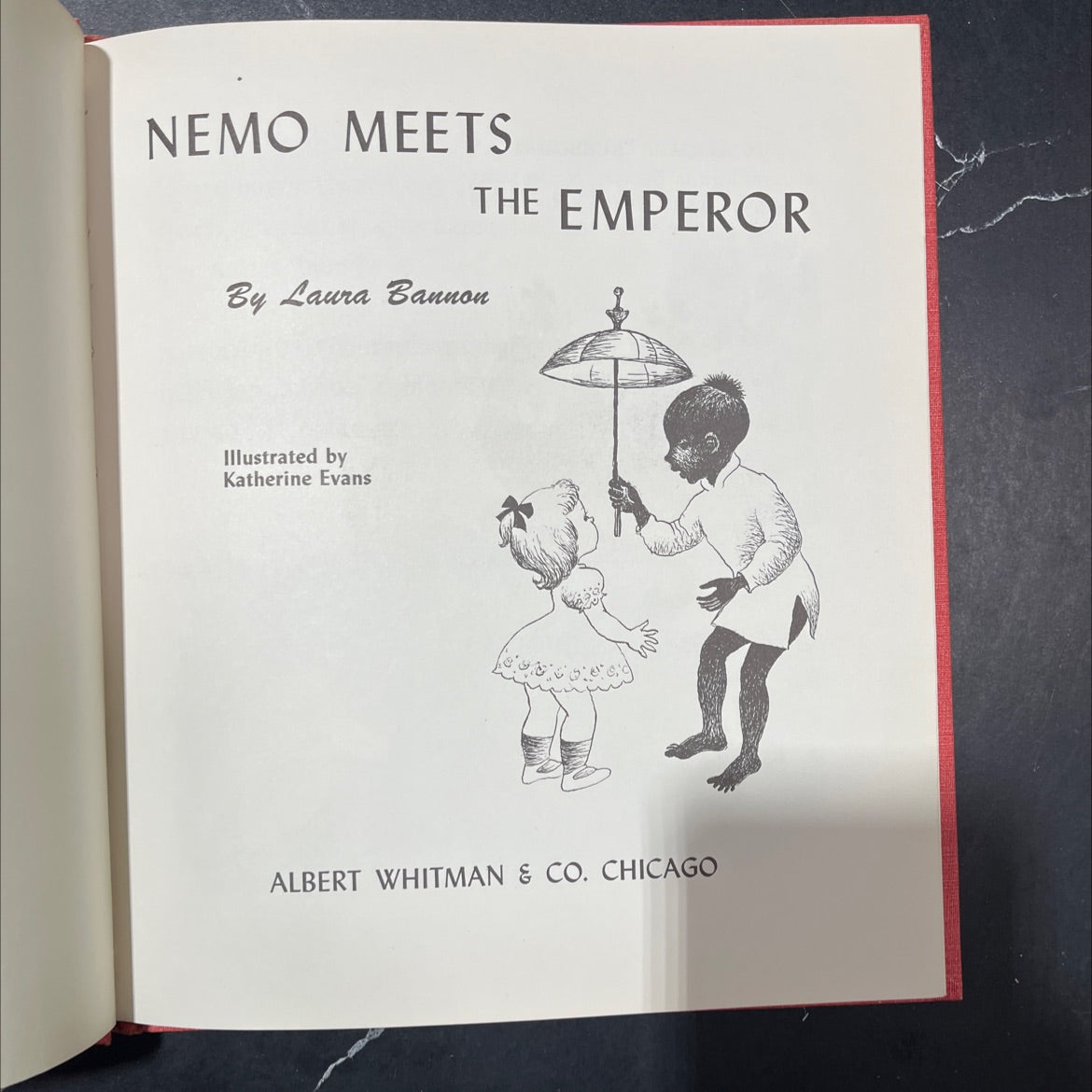 nemo meets the emperor book, by Laura Bannon, 1957 Hardcover image 2