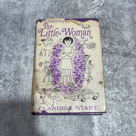 never underestimate the little woman book, by clarissa start, 1969 Hardcover image 1