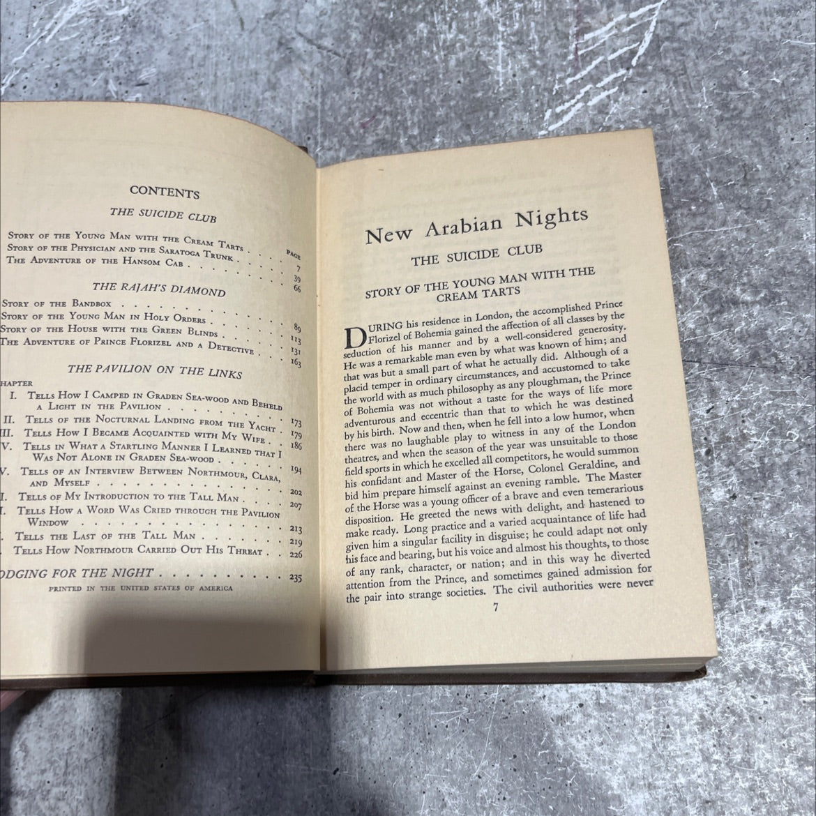 new arabian nights the suicide club etc book, by robert louis stevenson, 1970 Hardcover image 3