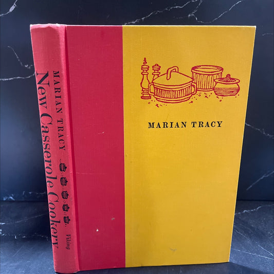 new casserole cookery book, by Marian Tracy, 1968 Hardcover image 1