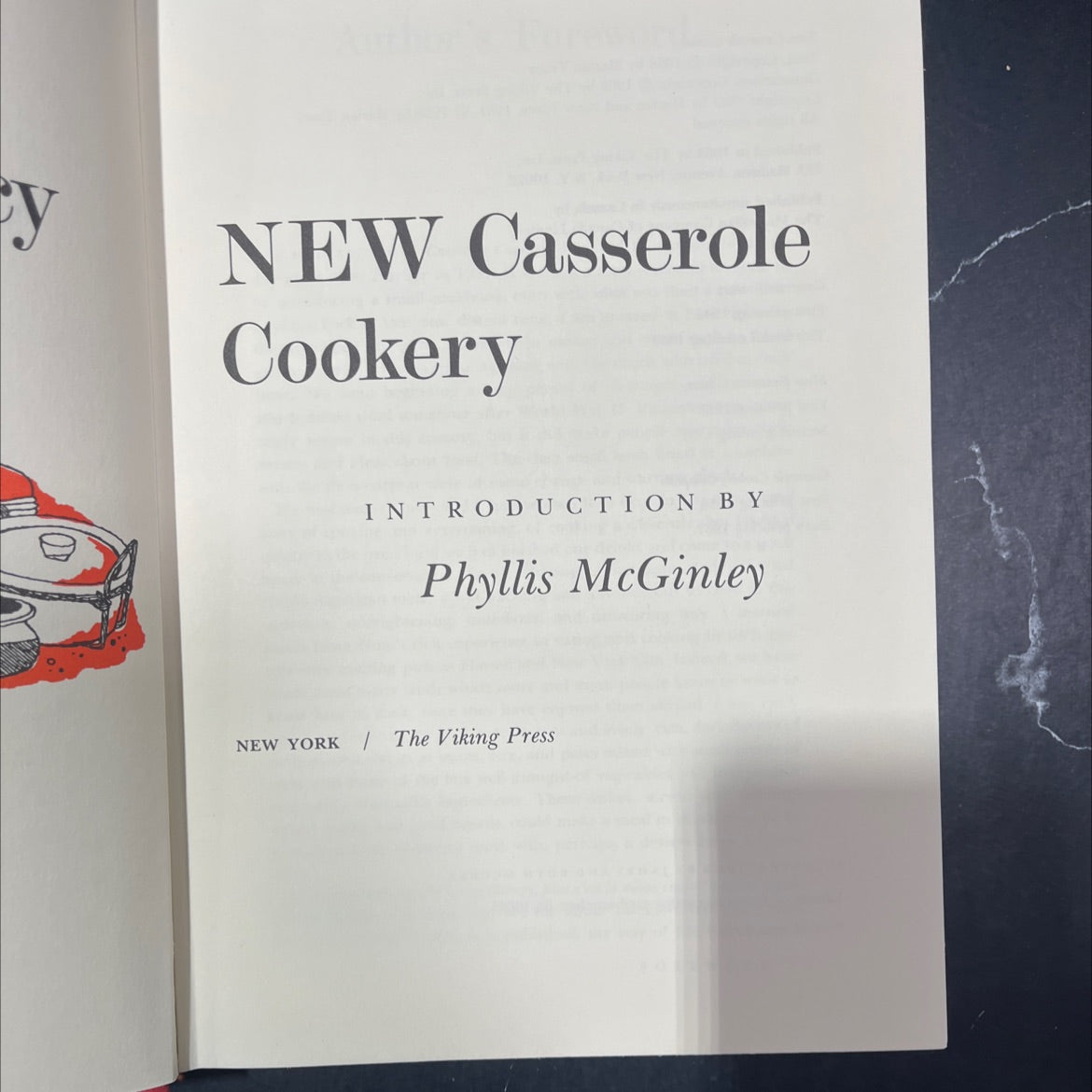 new casserole cookery book, by Marian Tracy, 1968 Hardcover image 2