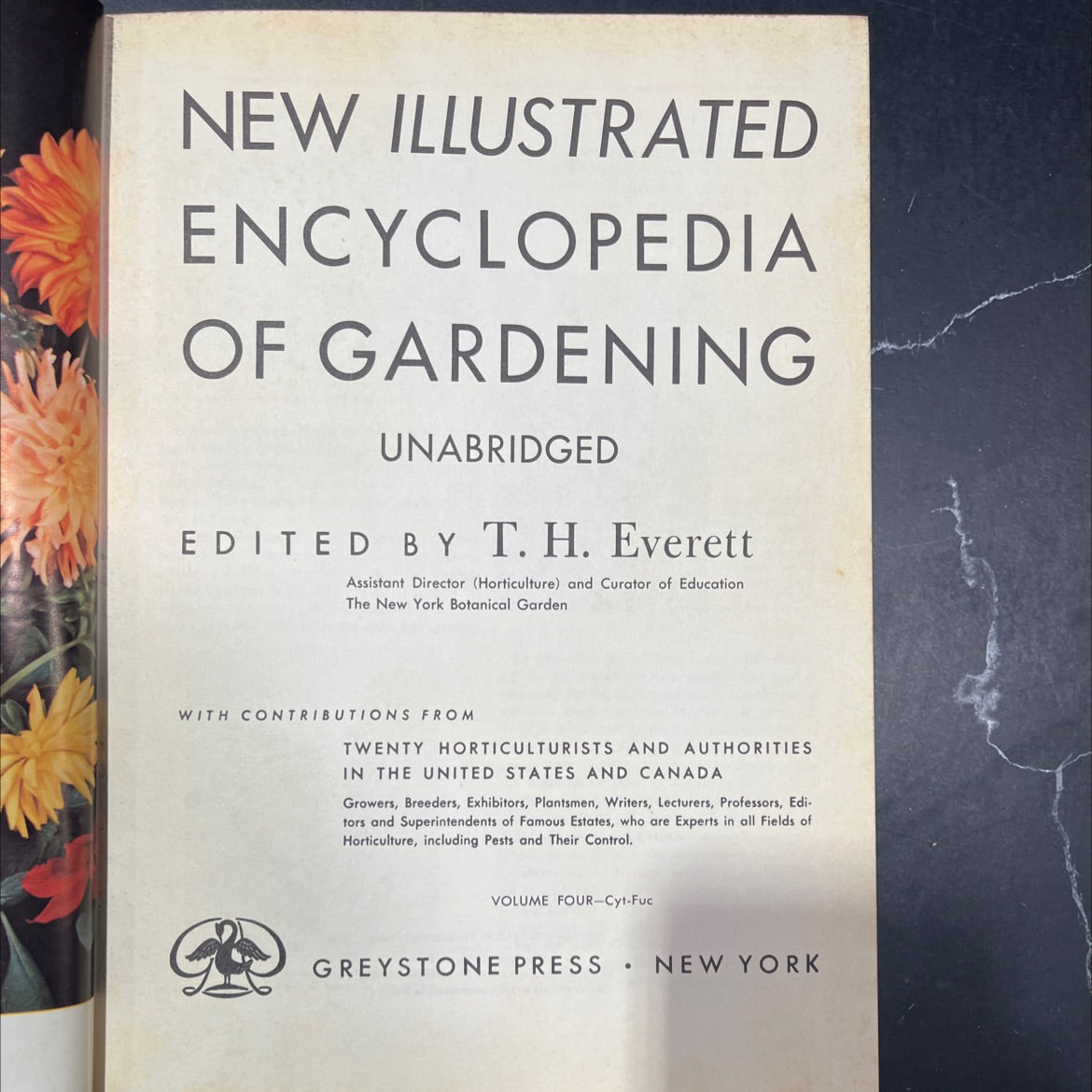 new illustrated encyclopedia of gardening unabridged book, by t. h. everett, 1960 Hardcover image 2