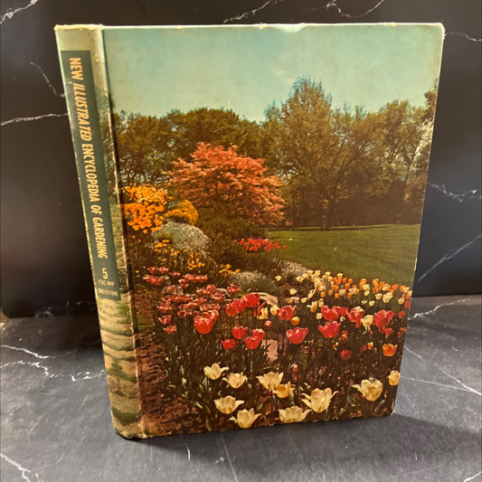 new illustrated encyclopedia of gardening unabriged book, by t. h. everett, 1960 Hardcover image 1